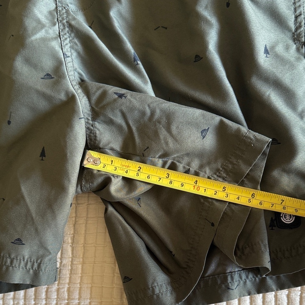 Element Forest Green Swim Board Shorts - Picture 9 of 9